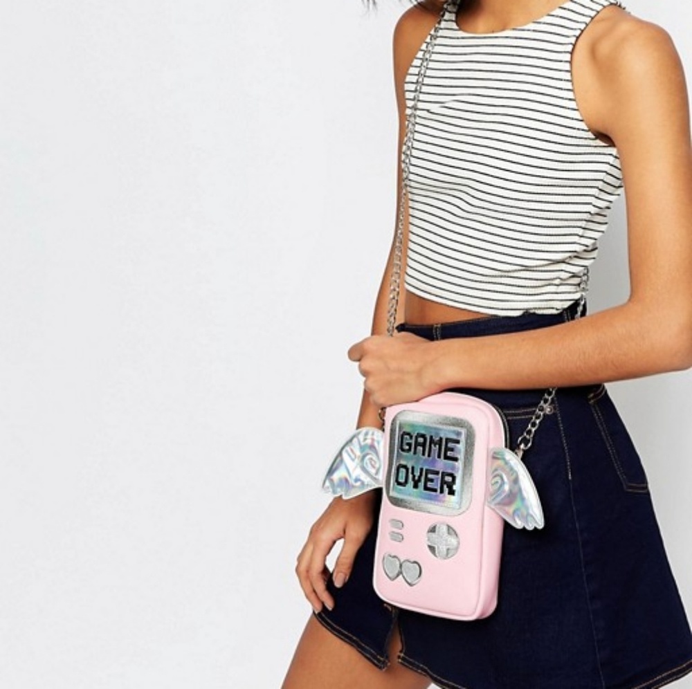 🎮SKINNYDIP LONDON GAME OVER CROSSBODY PURSE